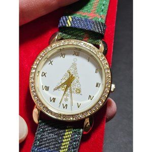 **Sale** Holiday Lane Christmas tree watch